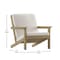 Flash Furniture Natural Cedar Poly Resin Deep Chair-Cream Cushions JJ-C14021-BR-GG - alternate 6